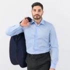 Camicia azzurra uomo | Shop online camicie Made in Italy | Brunoni Uomo vende online camicie artigianali di prima qualità